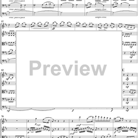 Serenade for String Orchestra in C major (C-dur). Movement III, Elegia - Score