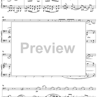 Cello Sonata No. 1 in E Minor - Piano Score
