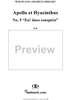 "En! duos conspicis", No. 5 from "Apollo et Hyacinthus" (K38) - Full Score
