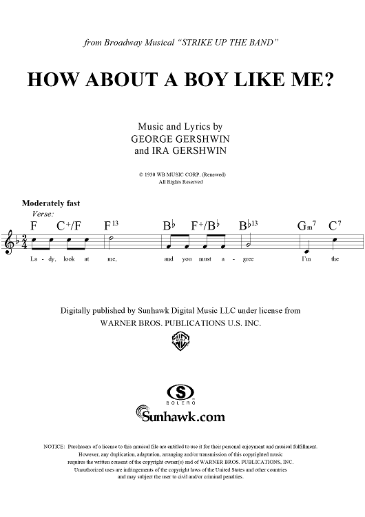 How About a Boy Like Me?