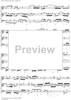 Trio Sonata in G major, movt. 1 - BWV1038 - Score