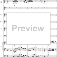 La Finta Giardiniera, Act 1, No. 1 "Introduction" - Full Score