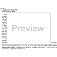 Lis stelis 'e cjacarin