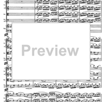 Konzert im alten Stil Op.100 - Score