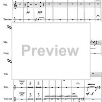 Sylvie et le paon - Percussion