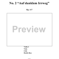 Auf dunklem Irrweg, No. 2 from "König Stephan", Op. 117 - Full Score