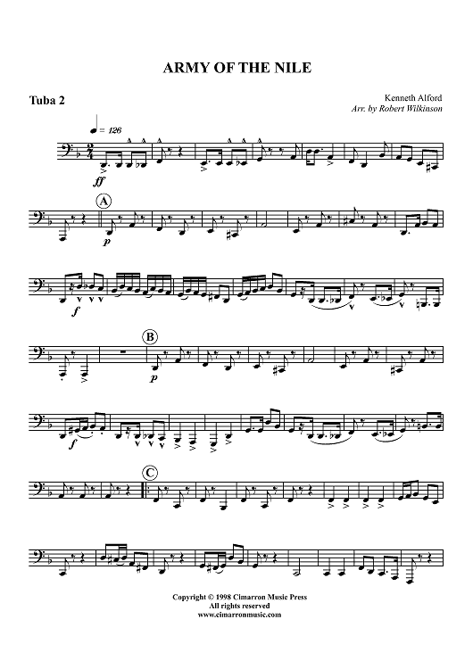 Army of the Nile - Tuba 2