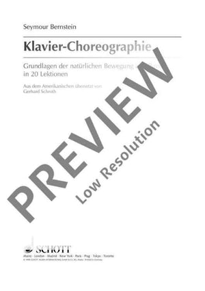 Klavier-Choreographie