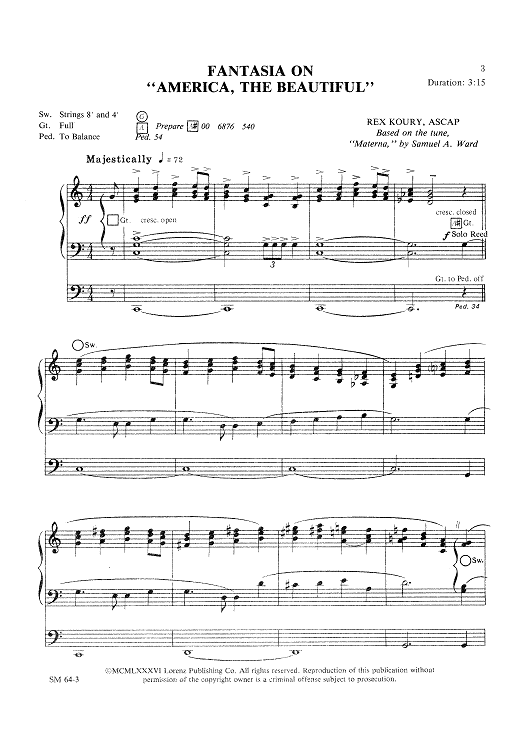 Fantasia on America the Beautiful