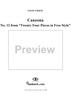 Canzona, op. 31, no. 12