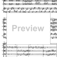 Konzert im alten Stil Op.100 - Score