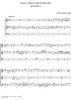 Trio Sonata in C major, movt. 2  - BWV1037 - Score