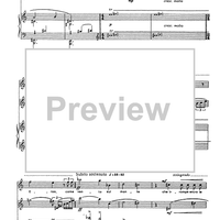 Tre odi saffiche - Score