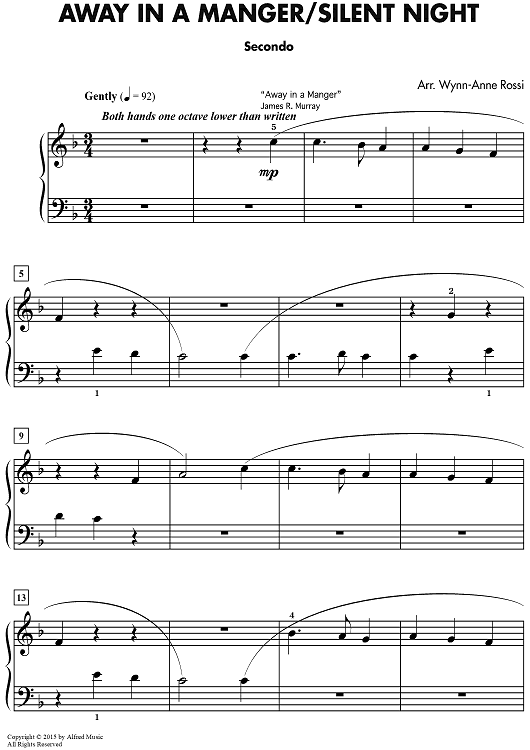 Away in a Manger / Silent Night