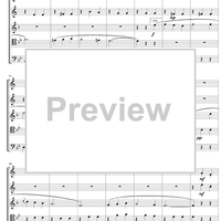 Gold and Silver Waltz - Score