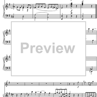 Sonata No.21 e minor KV304 - Score