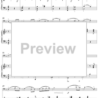 Melody in F, Op. 3, No. 1 - Piano Score