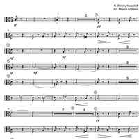 The Flight of the Bumble-Bee from "The Tale of Tsar Sultan" - Alto Trombone