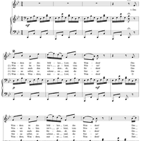 Die schöne Müllerin, No. 01 -  Das Wandern, Op. 25, D795 - No. 1 from "Die Schöne Müllerin" Op.25 - D795