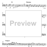 Messe solenne [set of parts] - Cello