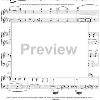 Sylvia, Act 2, No. 9: La Grotte d'Orion - Piano Score