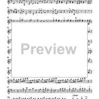 Hallelujah - from "Messiah", HWV 56 (introducing the Chorale "Ein' feste Burg") - Violin 1