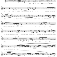 "Ein ungefärbt Gemüte", Aria, No. 1 from Cantata No. 24: "Ein ungefärbt Gemüte" - Alto