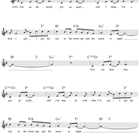 I Got The Sun In The Morning