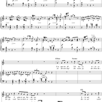 D'Inibaca Donzella: No. 2 from "La donna del lago", Act 1 - Score