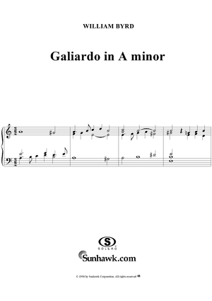 Galiardo in A minor