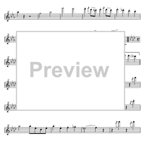 King George 1st Homage March - Flute 1