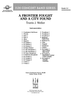 A Frontier Fought and a City Found - Score