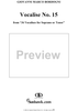 Thirty-Six Vocalises for Soprano: No. 15
