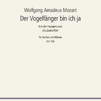 Der Vogelfänger bin ich ja (Zauberflöte) in G major