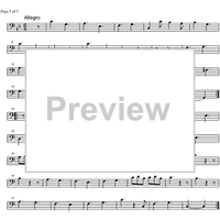 Sonata C Major - Bass