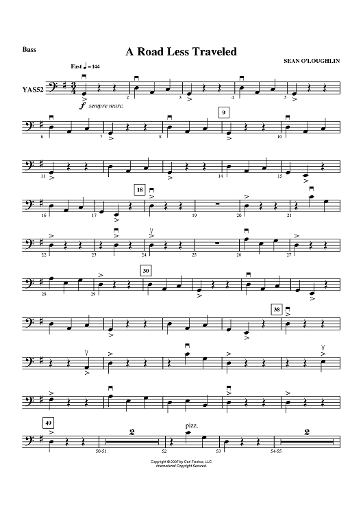 A Road Less Traveled - Bass