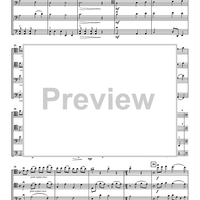Suite Hispaniola for Cello Quartet - Score