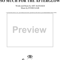 So Much For the Afterglow