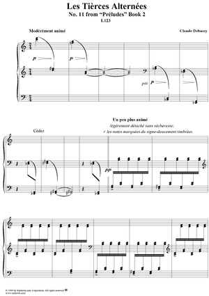 No. 11: Les Tièrces Alternées