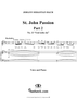 St. John Passion: Part II, No. 33, "Und siehe da"
