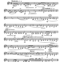 America the Beautiful - Clarinet 3 in B-flat (op. Alto Cl.)