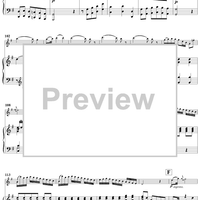 Flute Concerto in G Major - Piano Score