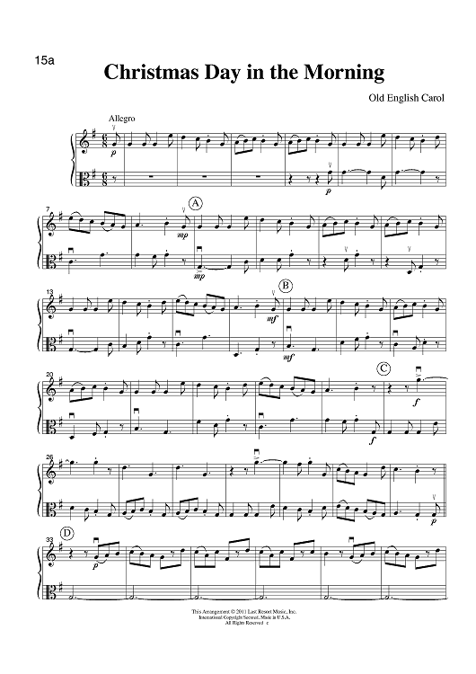 Christmas Day in the Morning