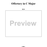 Offertorium in Festo S.Benedicti, Aria: "Scande coeli limina," K34