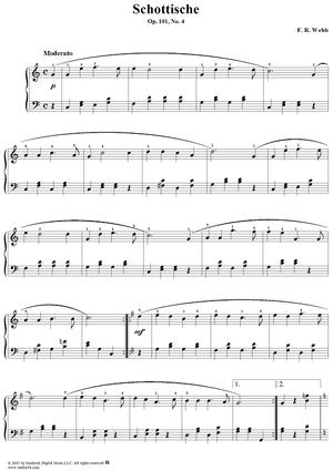 Schottische, Op. 101, No. 4