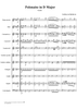 Polonaise in D major - Full Score