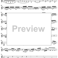 "Bella mia fiamma", scena and "Resta, o cara", aria, K528 - Violin 2