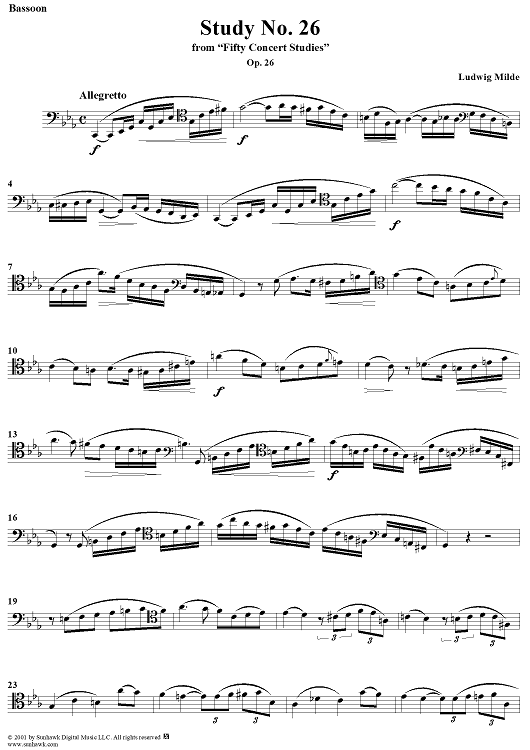 Concert Study No. 26