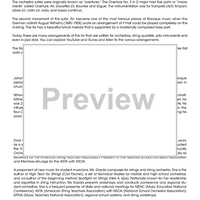 Air on the G-String - Score