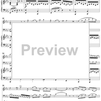 Piano Trio No. 8 in E-flat Major, WoO 38 - Piano Score